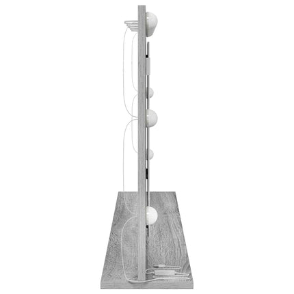 Miroir de vanité avec miroir Gris Sonoma 100 x 55 x 18 cm