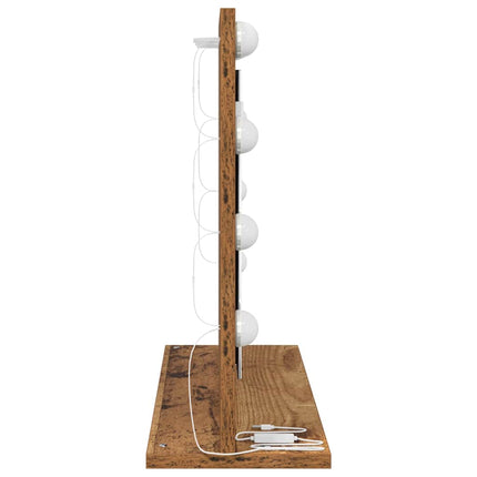 Miroir de vanité avec miroir Bois Ancien 60 x 45 x 18 cm