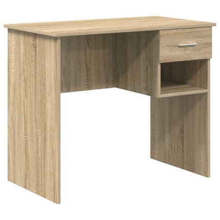 Bureau Chêne sonoma 90 x 49.5 x 75 cm Bois d'ingénierie