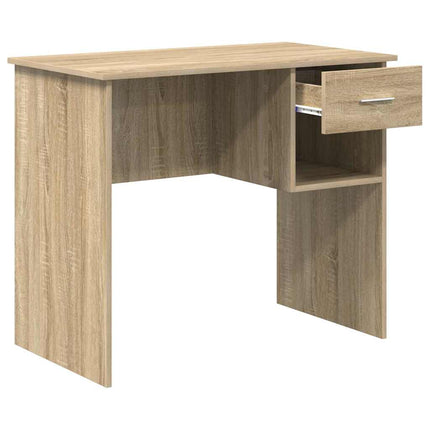 Bureau Chêne sonoma 90 x 49.5 x 75 cm Bois d'ingénierie