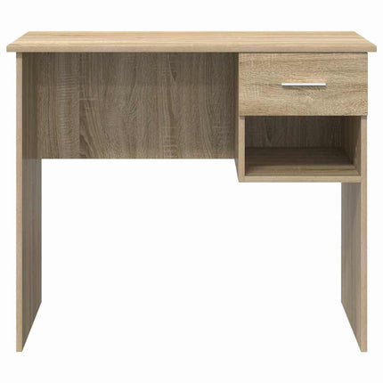Bureau Chêne sonoma 90 x 49.5 x 75 cm Bois d'ingénierie