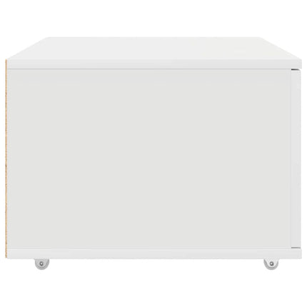 Armoire à tiroirs Blanc 55 x 45 x 33,5 cm Bois d'ingénierie