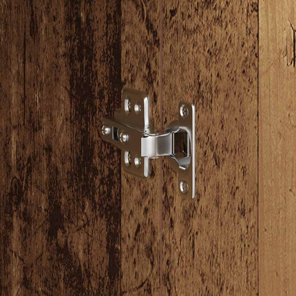 Highboard Bois ancien 35 x 39 x 168 cm Bois d'ingénierie