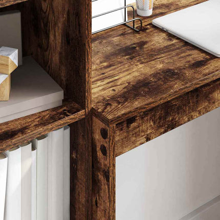 Bureau Autre Chêne fumé 80 x 40 x 76 cm Bois d'ingénierie