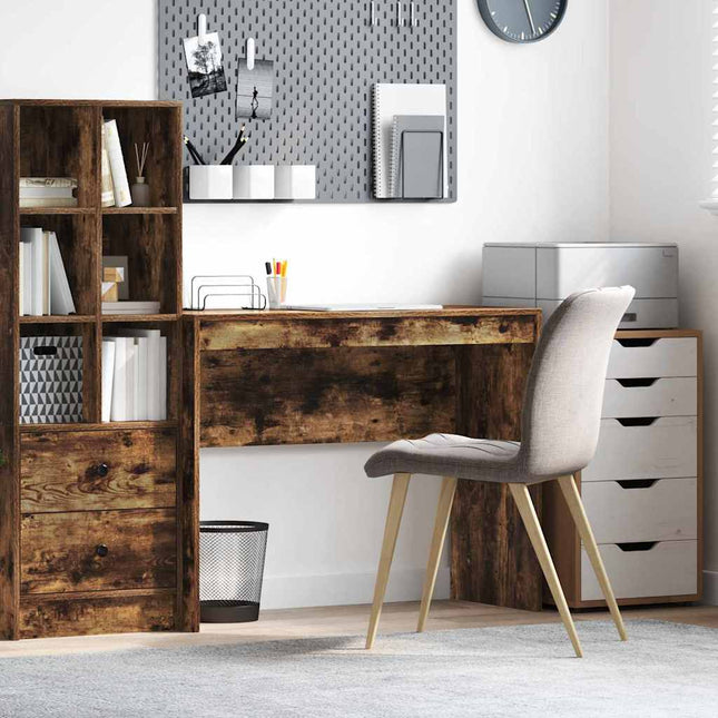 Bureau Autre Chêne fumé 100 x 40 x 76 cm Bois d'ingénierie