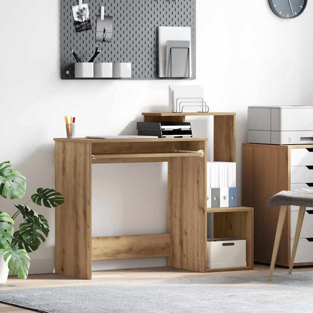 Bureau Chêne artisanal 106 x 40 x 88.5 cm Bois d'ingénierie