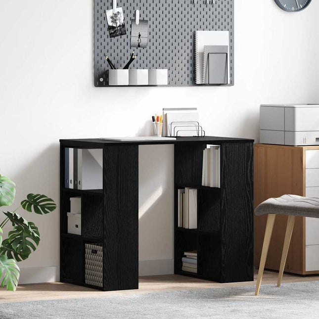 Bureau Chêne noir 90 x 50 x 75 cm Bois d'ingénierie