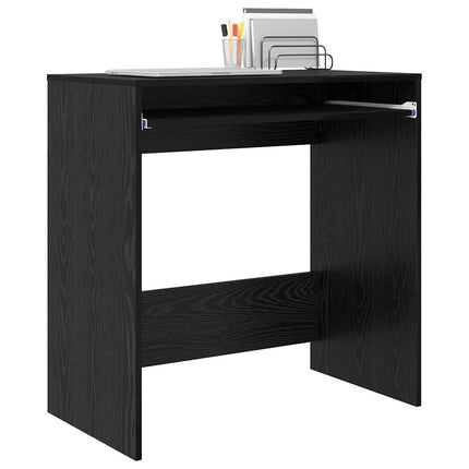Bureau Chêne noir 77,5 x 43 x 79 cm Bois d'ingénierie