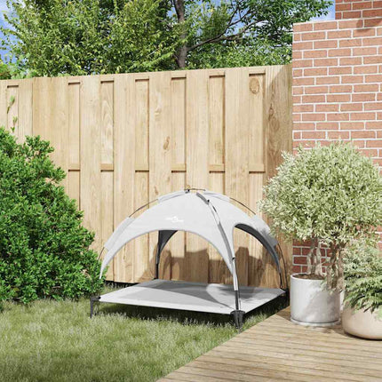 Lit pour Chien Gris argenté xl Acier