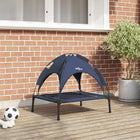 Lit pour Chien Bleu marine s Acier