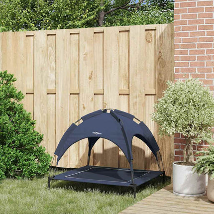 Lit pour Chien Bleu marine l Acier