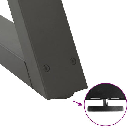 Table à manger marron clair bois de chêne massif ovale