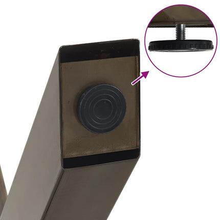 Table à manger marron clair bois de chêne massif ovale