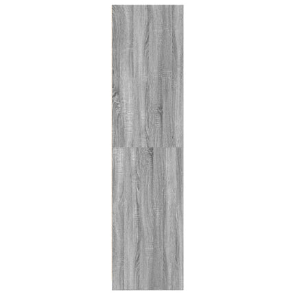 Garde-robe sonoma gris 80x50x200 cm bois d'ingénierie