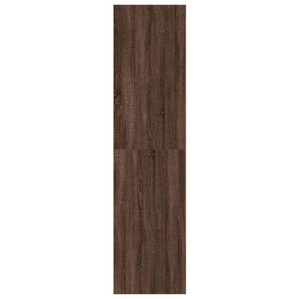 Garde-robe chêne marron 80x50x200 cm bois d'ingénierie