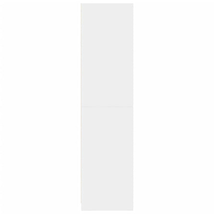 Garde-robe Blanc 100x50x200 cm Bois d'ingénierie