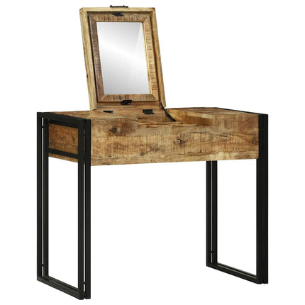 Coiffeuses pour Chambre Marron Bois de manguier massif