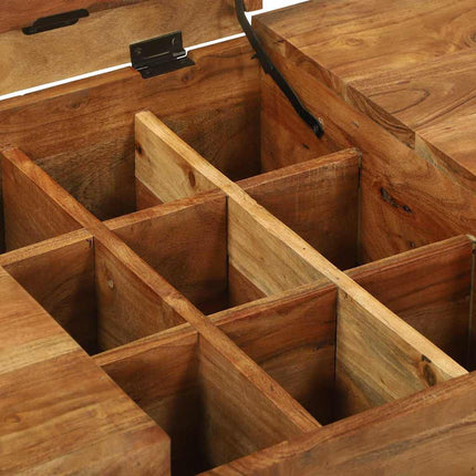 Coiffeuses pour Chambre Marron Bois d'acacia massif