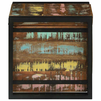 Boîte de Rangement 40 x 40 x 40 cm Bois d'acacia massif