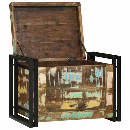 Boîte de Rangement 60 x 40 x 41 cm Bois de récupération