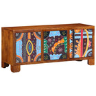 Banc à chaussures marron miel 100 x 35 x 45 cm