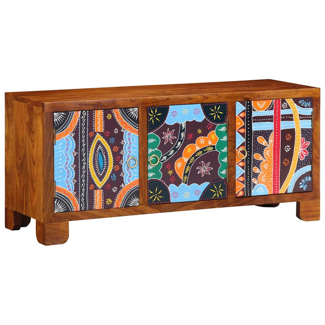 Banc à chaussures marron miel 100 x 35 x 45 cm