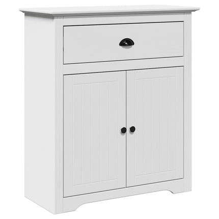 Armoire de couloir BODO blanc 80x35x90 cm