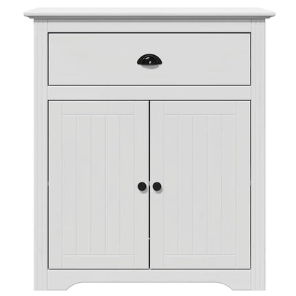 Armoire de couloir BODO blanc 80x35x90 cm