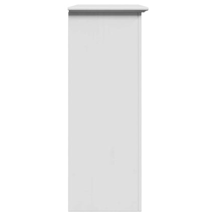 Armoire de couloir BODO blanc 80x35x90 cm