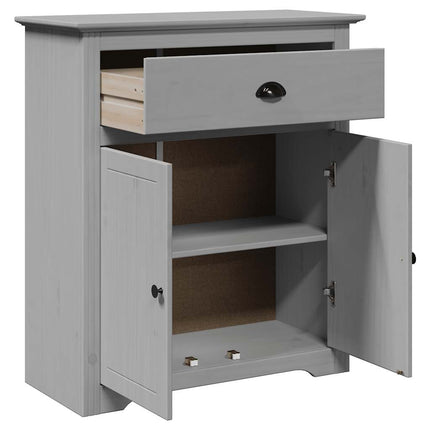 Armoire de couloir BODO gris 80x35x90 cm