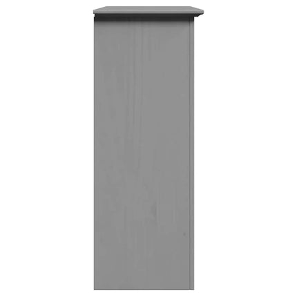 Armoire de couloir BODO gris 80x35x90 cm