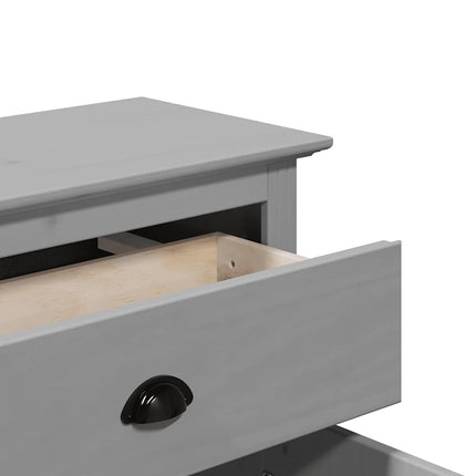 Armoire de couloir BODO gris 80x35x90 cm