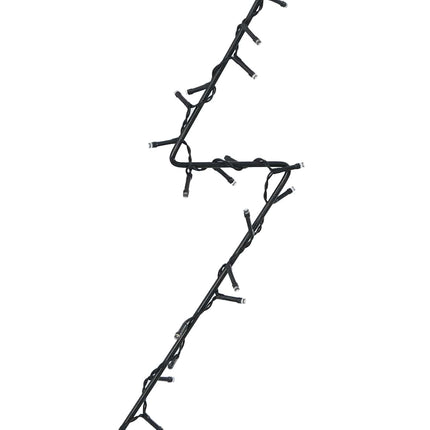 Lumières de Noël silhouette d'arbre de Noël 115 LED blanc chaud