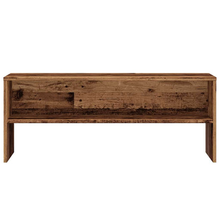 Meuble TV vieux bois 100x40x40 cm bois d'ingénierie