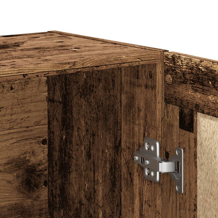 Bibliothèque 82,5X30,5X Bois D'ingénierie Vieux bois 115 cm 1