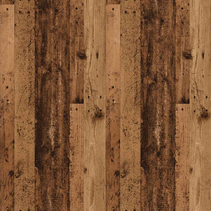 Table de chevet vieux bois 40x30x50 cm bois d’ingénierie