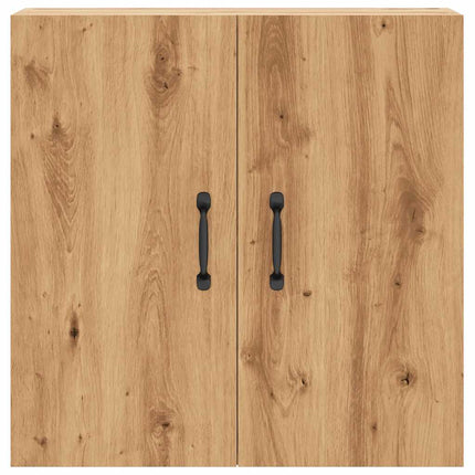 Armoire murale chêne artisanal 60x31x60 cm bois d'ingénierie