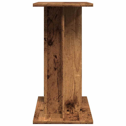 Support d'aquarium en bois ancien 60 x 30 x 60 cm Bois d'ingénierie
