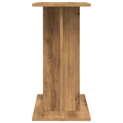 Support d'aquarium chêne marron 60x30x60 cm bois d'ingénierie