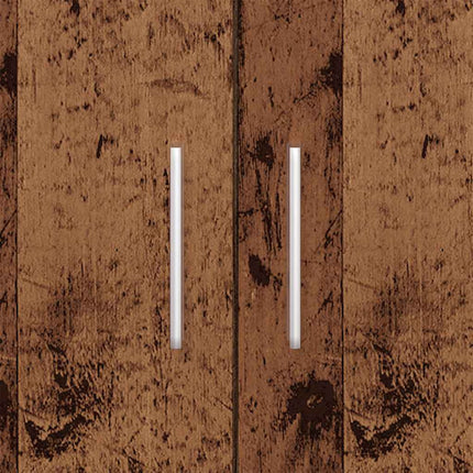 Support pour aquarium vieux bois 81x36x73 cm bois d'ingénierie