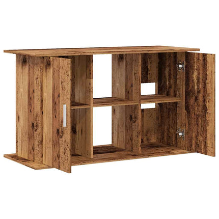 Support pour aquarium vieux bois 101x41x58 cm bois d'ingénierie