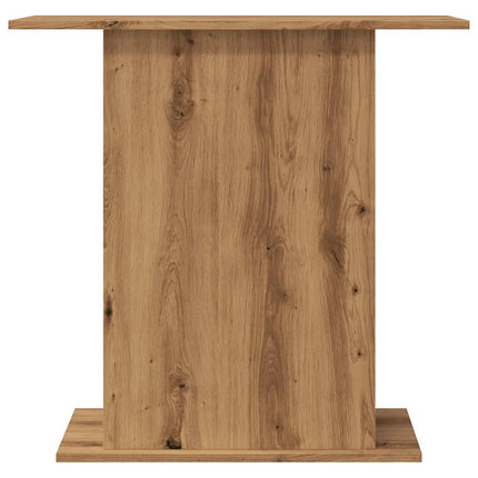 Support d'aquarium Chêne artisanal 36x75x72,5 cm Bois d'ingénierie