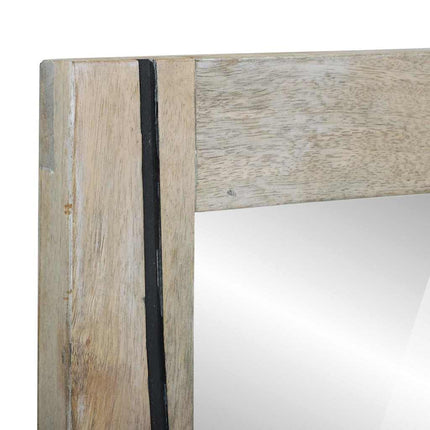 Miroir de salle de bain avec miroir Marron 50 x 2,5 x 70 cm