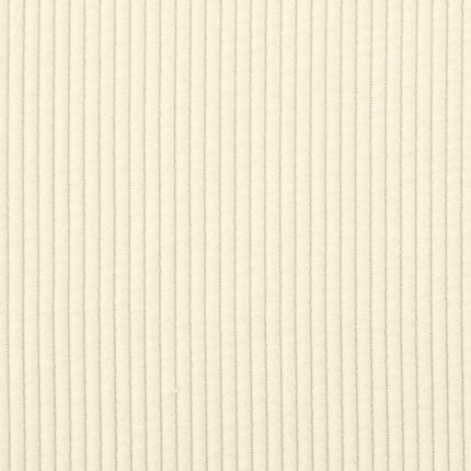 Canapé causeuse crème 109 cm tissu velours côtelé