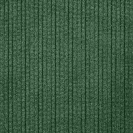 Canapé causeuse vert foncé 109 cm tissu velours côtelé