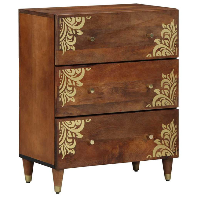 Buffet Marron 60 x 33.5 x 75 cm Bois de manguier massif