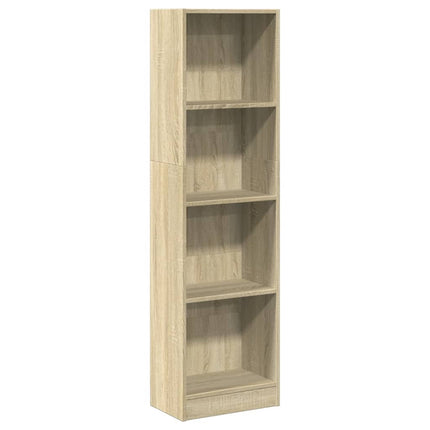 Bibliothèque chêne sonoma 40x24x143 cm bois d'ingénierie