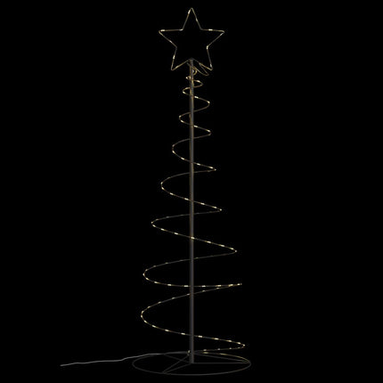 Sapin de Noël à LED 100 LED blanc chaud 150 cm