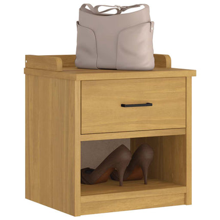 Banc de couloir SANDNES 45x40x50 cm bois de pin massif