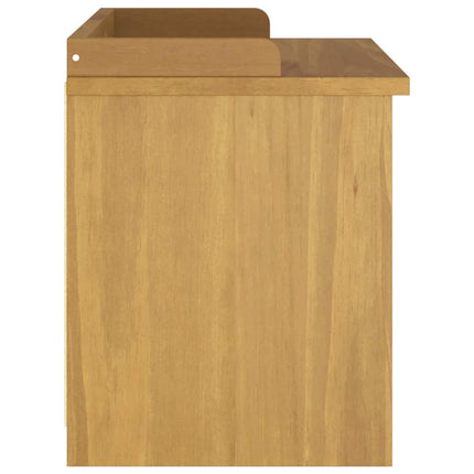 Banc de couloir SANDNES 87x40x50 cm bois de pin massif